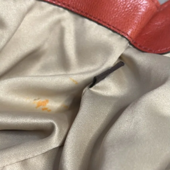 Coach Flagship Chelsea Curry Orange Leather Shoulder Bag - Picture 15 of 16